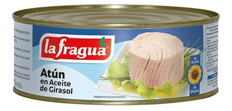 lata de atún en conserva La Fragua